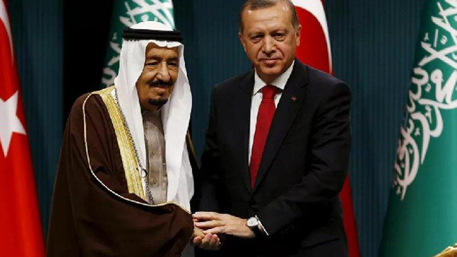 Erdoğan, Kral Selman ile görüştü