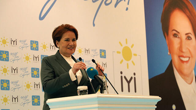 Akşener: Türkiye bir başka alana makas değiştiriyor