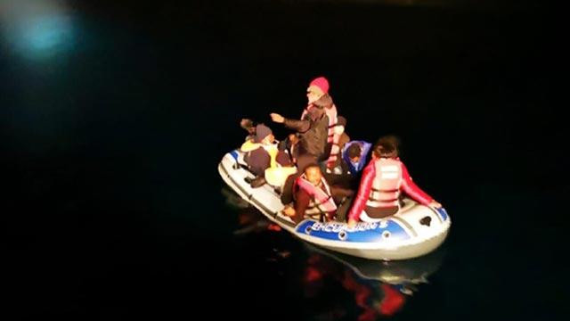 Bodrum'da facianın eşiğinden dönüldü! 11 düzensiz göçmen kurtarıldı