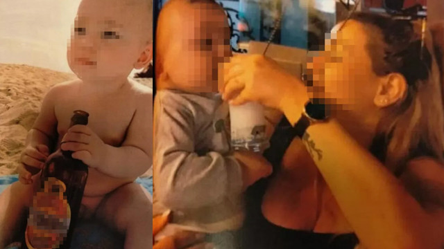 Çocuğuna alkol kullandıran anne kendini böyle savundu