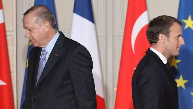 ''Macron Fransa'nın başına beladır'' demişti! Macron'dan Erdoğan'a yanıt