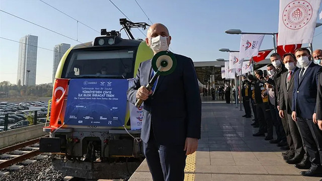 Törenle Çin'e gönderilen tren Maltepe'den geri dönmüş!