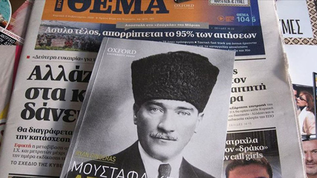 Yunanistan'da dikkat çeken Atatürk kitabı