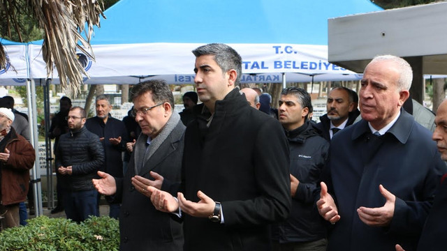 Başkan Yüksel son görev için Dağlar'ın cenaze törenindeydi