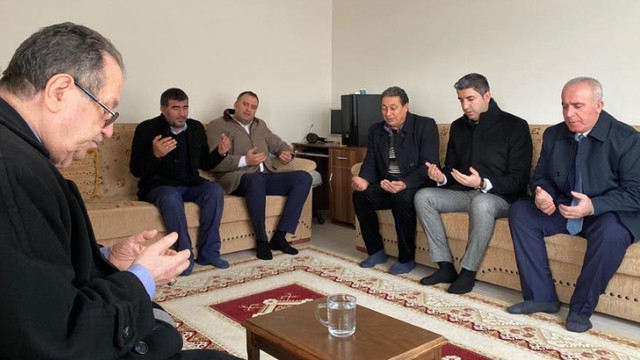 Başkan Gökhan Yüksel'den şehit ailesine ziyaret