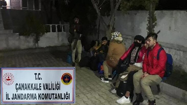 80 göçmen ile 1 organizatör yakalandı