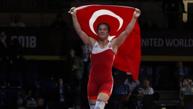 Avrupa Güreş Şampiyonası'nda Bediha Gün, Avrupa üçüncüsü oldu