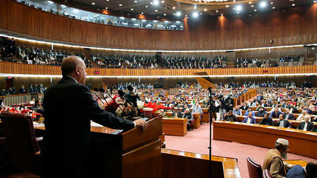 Erdoğan: ''Dün Çanakkale bugün Keşmir!''