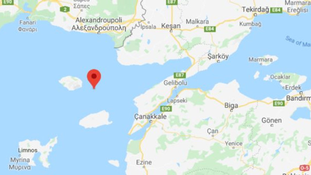 Çanakkale'de deprem!