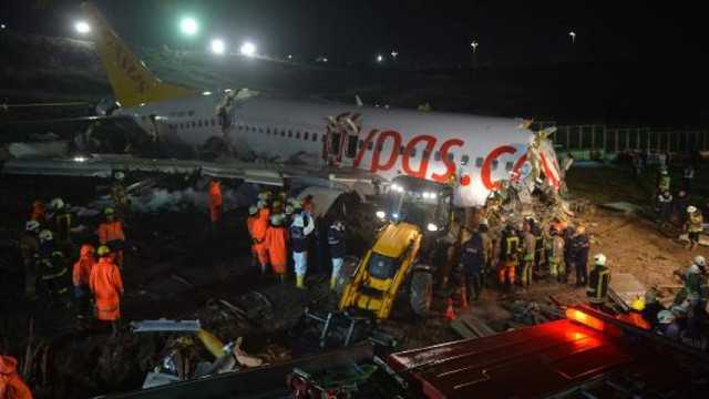 Pegasus uçağının kaptan pilotunun ifadesi alınıyor