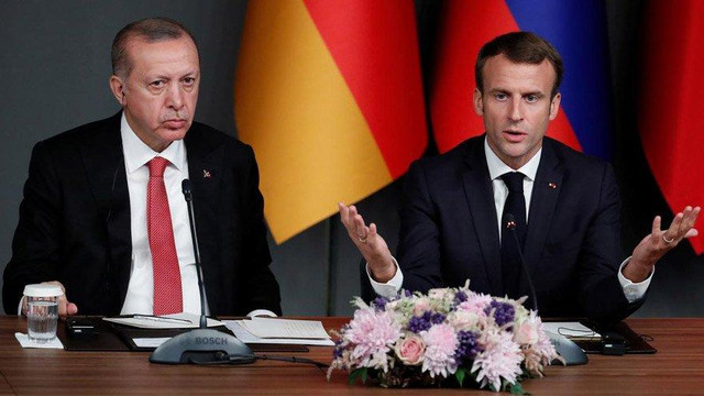 Macron'dan Türkiye'ye sert çıkış: ''Kabul edilemez''
