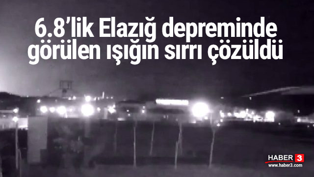Elazig Depreminde Gorulen Isigin Sirri Cozuldu Guncel