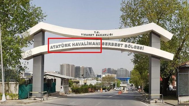 İstanbul Atatürk Havalimanı Serbest Bölgesi'nden Atatürk çıkarıldı