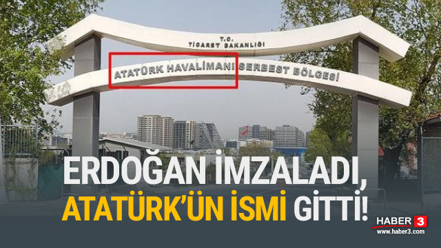 Istanbul Ataturk Havalimani Serbest Bolgesi Nden Ataturk Cikarildi Guncel