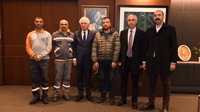 Şişli Belediye Başkanı Keskin'den kahraman işçilere ödül