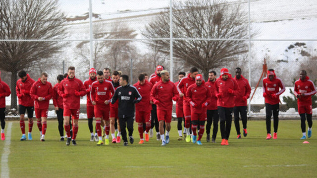 Sivasspor'da neşeli antrenman