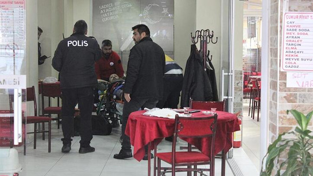 Kahvede pompalı dehşeti