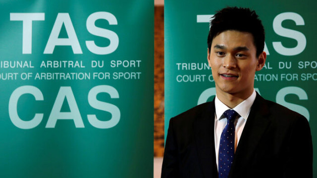 Olimpiyat şampiyonu yüzücü Sun Yang'a 8 yıl men cezası