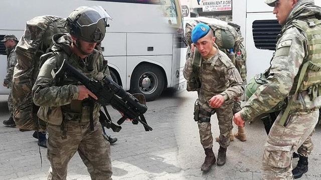 Yüzlerce komando Hatay'da