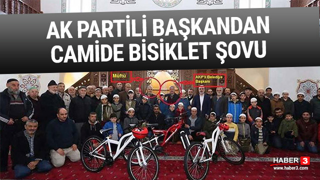 Ak Partili Baskandan Camide Bisiklet Sovu Guncel