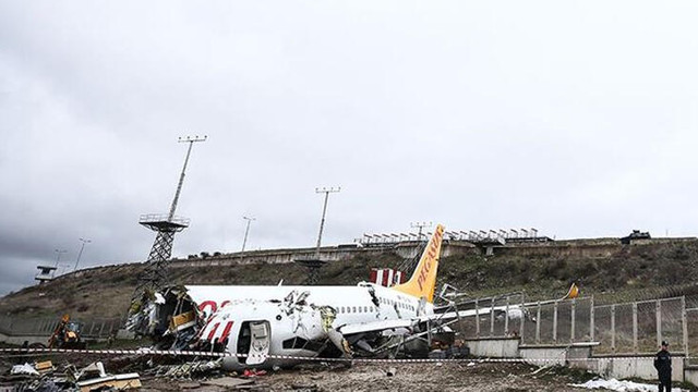 Sabiha Gökçen Havalimanı'ndaki kazayla ilgili ön rapor hazırlandı