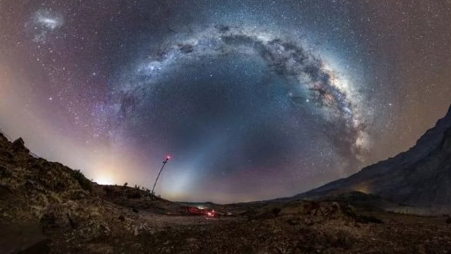 NASA'nın paylaşımı herkesi büyüledi !