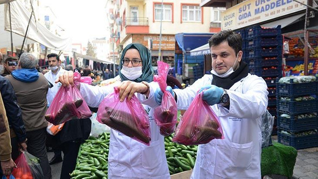 Pazarlarda koronavirüs önlemleri başladı !