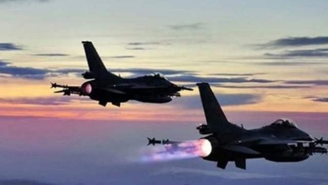 Türk jetleri teröristleri Irak'ın kuzeyinde vurdu