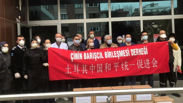 Çin’den Maltepe’ye 10 bin maske bağışı