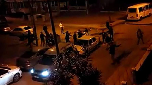 Samsun'da kanlı kavga kamerada!