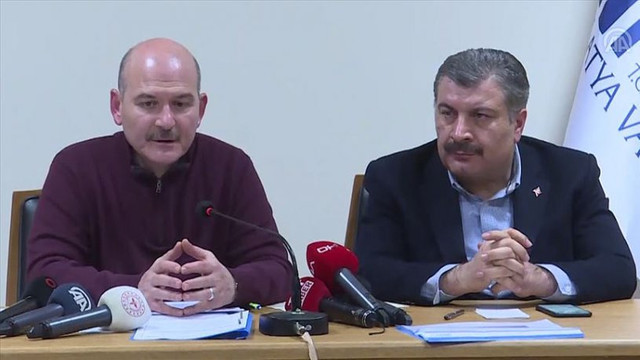 Bakan Soylu Fahrettin Koca'yı böyle yalanladı !