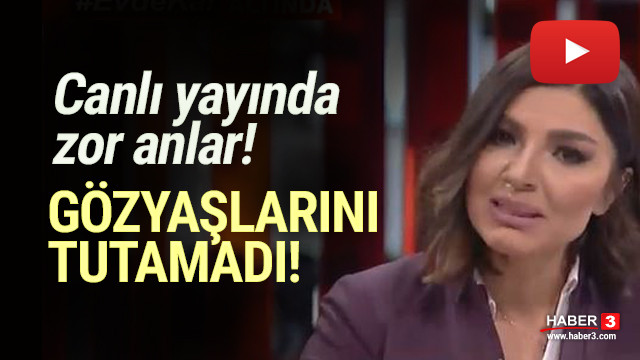 CNN TÜRK Buket Güler spikeri gözyaşlarına engel olamadı ...