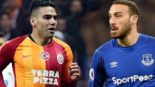 Galatasaray'ın yıldızı Falcao'dan Cenk Tosun'a sürpriz!