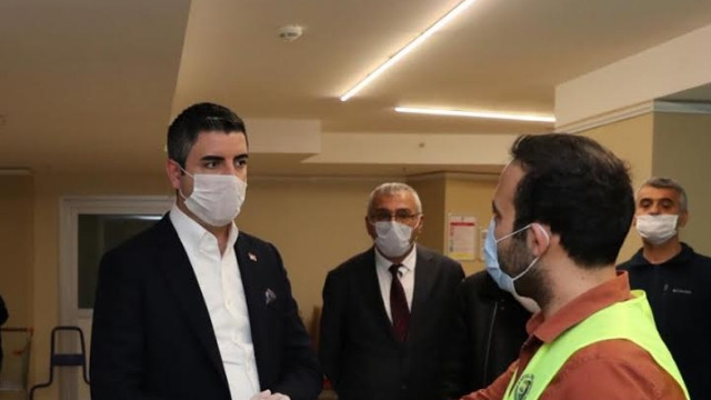 Sağlık emekçilerine, Kartal Belediyesi’nden gıda desteği