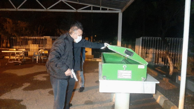 Mezarlıktan gelen kadın çığlığı polisi alarma geçirdi