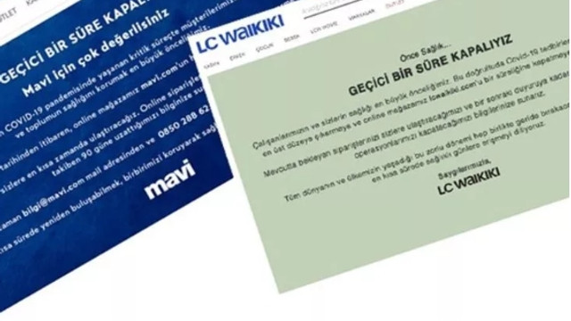 İki perakende devi online mağazalarını da kapattı