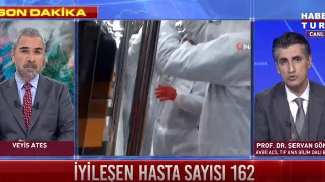 Canlı yayında dikkat çeken açıklama: ''Aylar önce yayılmış olabilir''