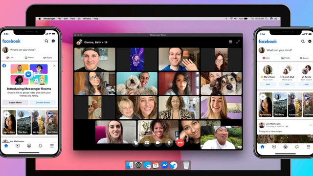 Facebook'un yeni özelliği: Messenger Rooms