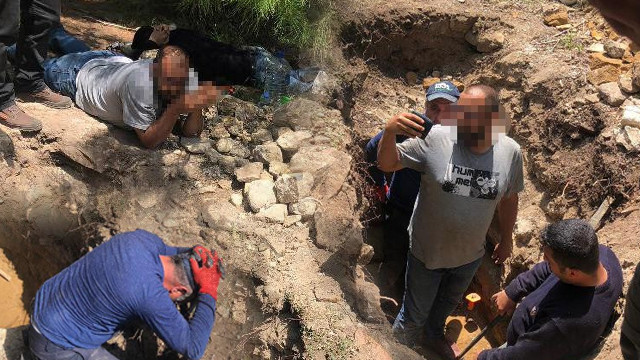 Fotokapan sayesinde yakalandılar