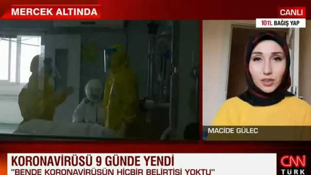 Koronavirüsü 9 günde yenen kadın yaşadıklarını anlattı !