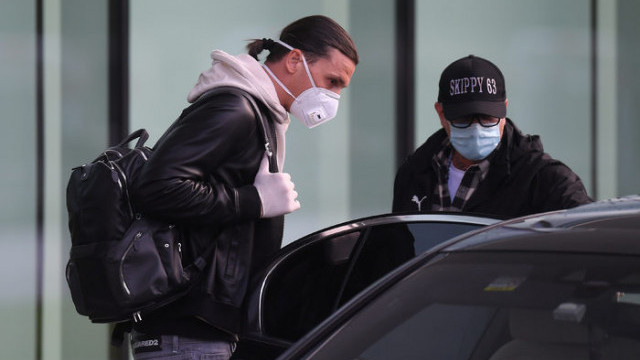 Zlatan Ibrahimovic İtalya'ya döndü, karantinaya alındı!