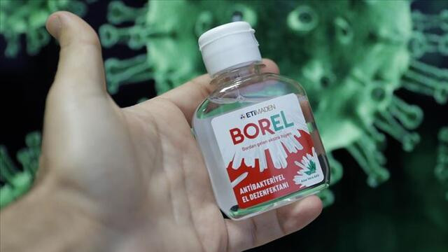 Bor katkılı el dezenfektanı BOREL, rekor satışa ulaştı