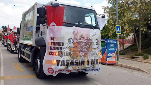 Sokağa çıkma yasağında çalışmak zorunda olan işçilere ceza
