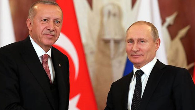 Erdoğan, Putin ile görüştü