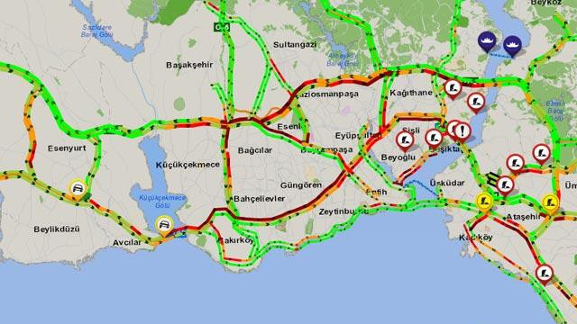 İstanbul trafiği, koronavirüs sonrası en yoğun anlarını yaşıyor