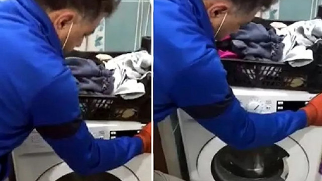 Çamaşır makinbesinden 7 bin paket sigara çıktı!