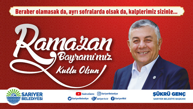 Şükrü Genç: ''Bir arada olacağımız nice bayramlar diliyorum''