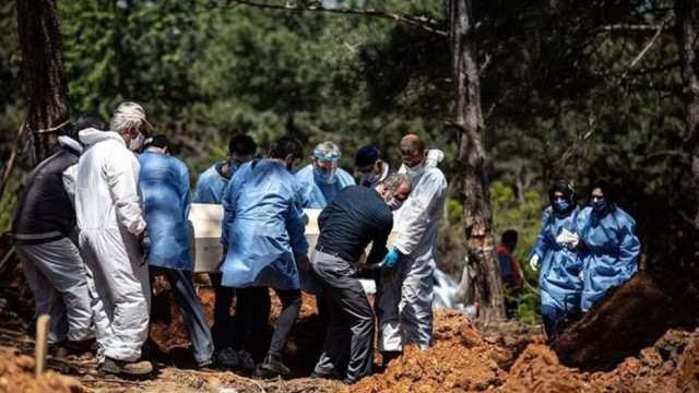Doğal ölüm olarak açıklanmıştı; koronavirüs çıktı!