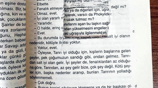Kargoyla gelen kitabın içinden uyuşturucu çıktı!