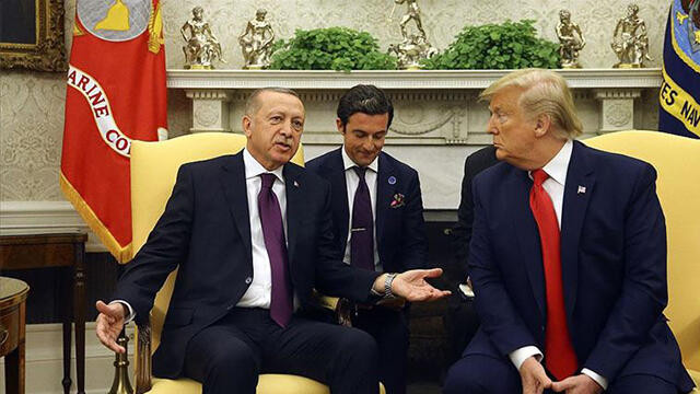 Cumhurbaşkanı Erdoğan, ABD Başkanı Donald Trump ile görüştü